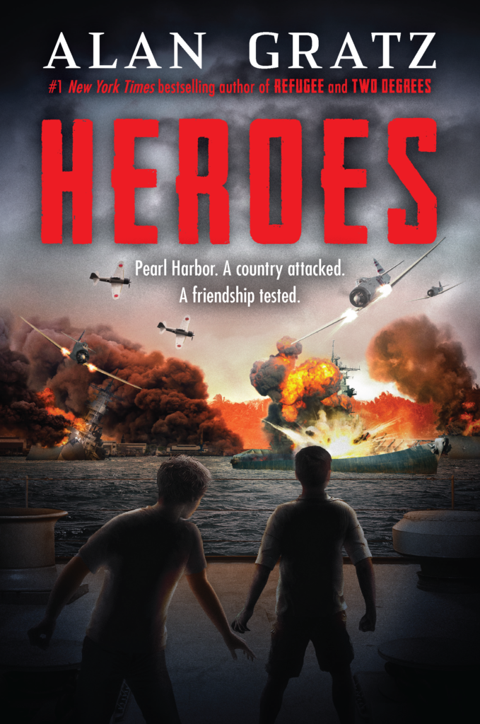 Book cover of Heroes by Alan Gratz middle grade historical fiction