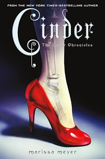 Book cover of Cinder by Marissa Meyer