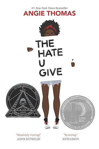 Book cover The Hate U Give by Angie Thomas