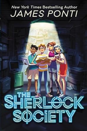 The Sherlock Society by James Ponti book cover